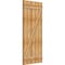 Ekena Millwork Joined Board-n-Batten Shutters w/Z-Bar, Rough Sawn Western Red Cedar, 26 7/8W x 60H, PR RBJ06Z26X060RWR - alternate 5